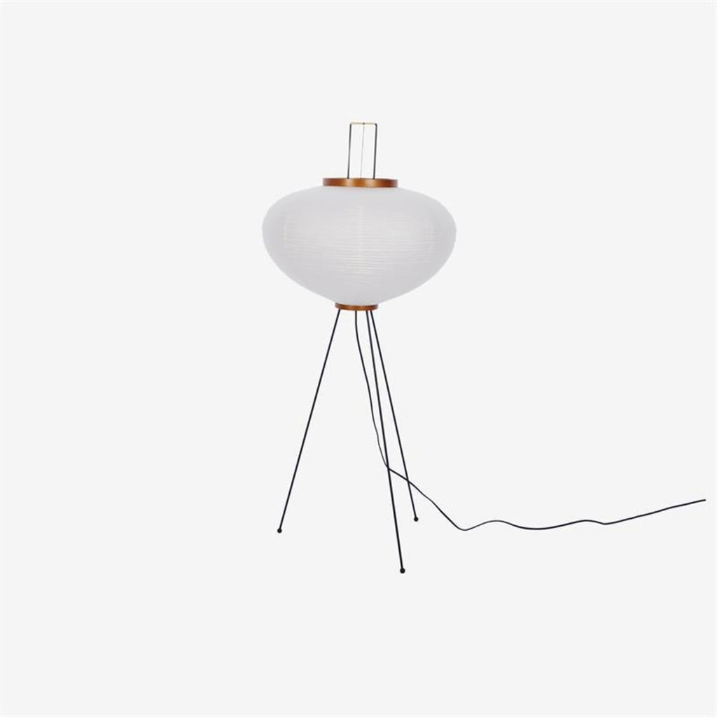 Modern Rice Paper Floor Lamp for Living Room and Bedroom — Halden Lighting