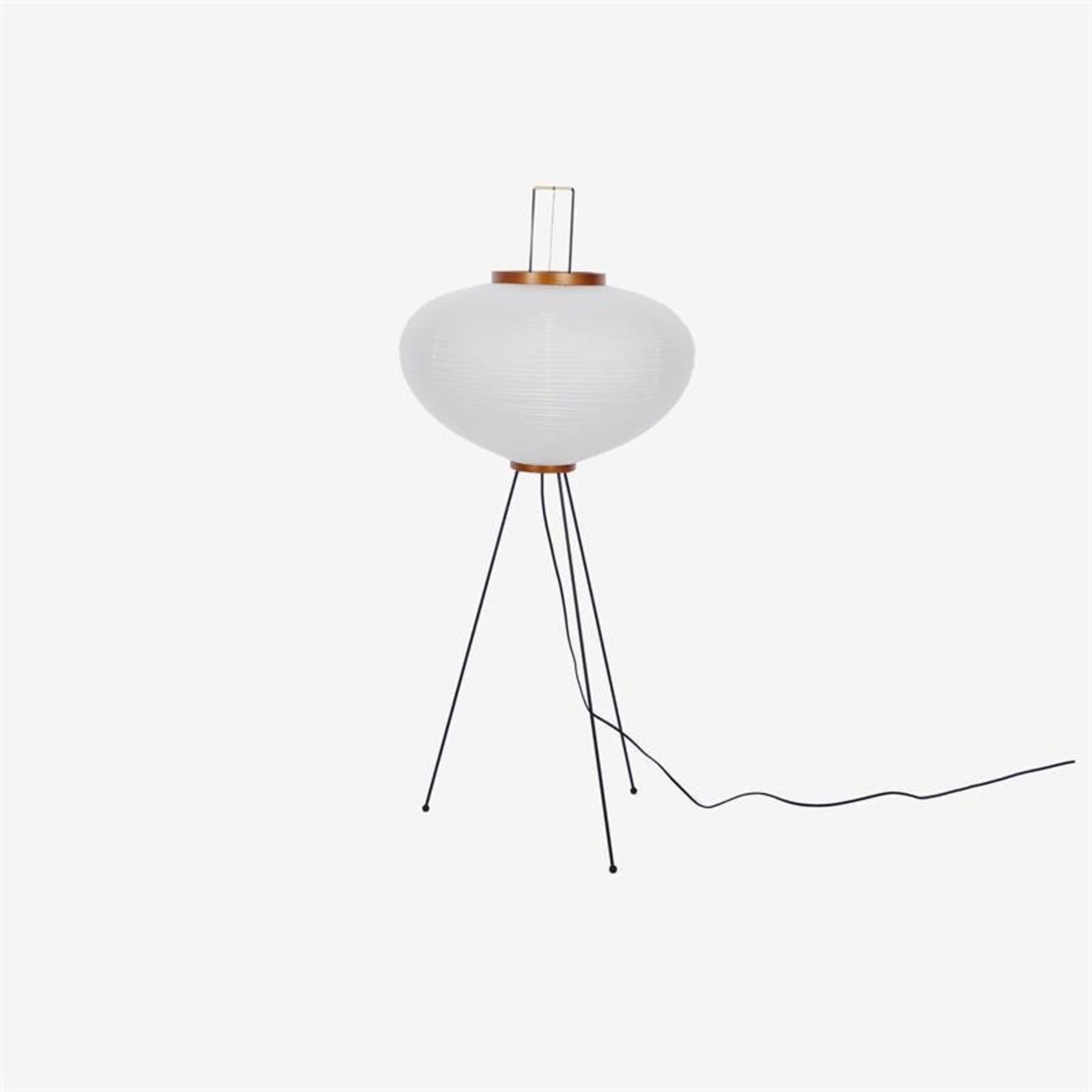 Modern Rice Paper Floor Lamp for Living Room and Bedroom — Halden Lighting