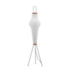 Modern Rice Paper Floor Lamp for Living Room and Bedroom — Halden Lighting