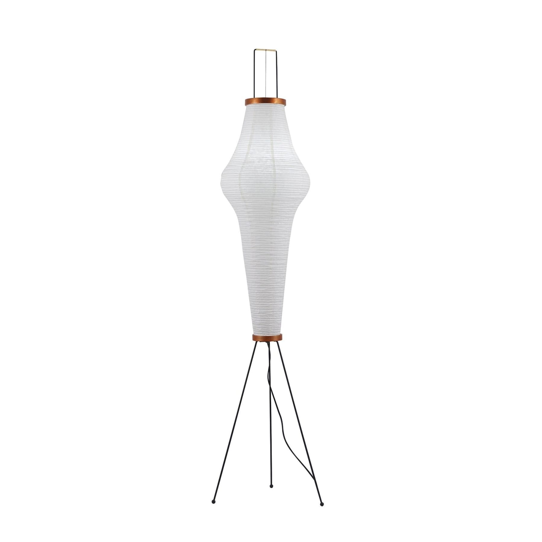 Modern Rice Paper Floor Lamp for Living Room and Bedroom — Halden Lighting