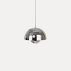 Modern Metal Dome Pendant Light With Integrated LED for Kitchen and Dining — Halden Lighting