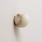 Marble Modern Wall Light With Warm LED Glow — Halden Lighting