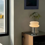 Retro Glass Table Lamp With USB Plug-In Power for Living Room — Halden Lighting