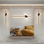 Modern Aluminium Wall Light With Warm LED Glow — Halden Lighting