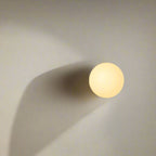 Modern Glass Wall Light With Warm LED Glow — Halden Lighting