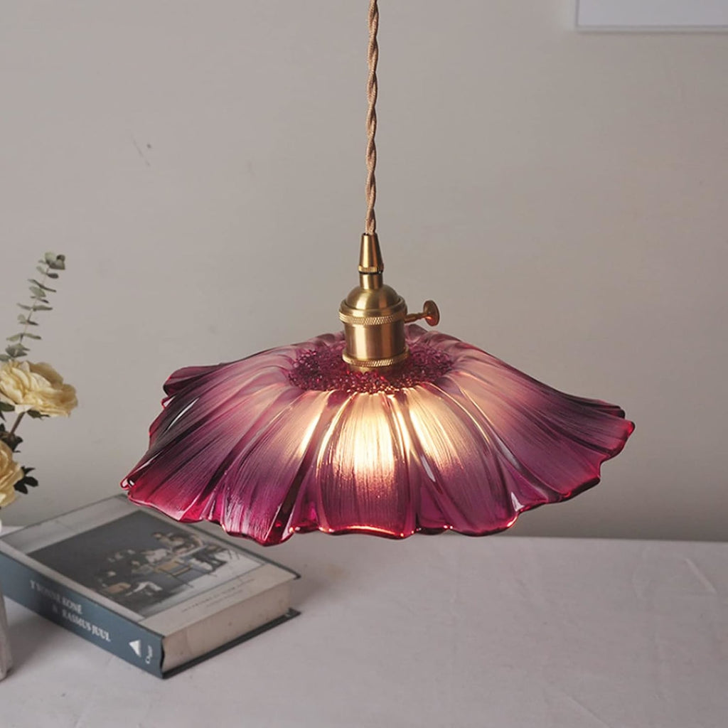 Bohemian Glass Pendant Light With Warm LED Glow — Halden Lighting