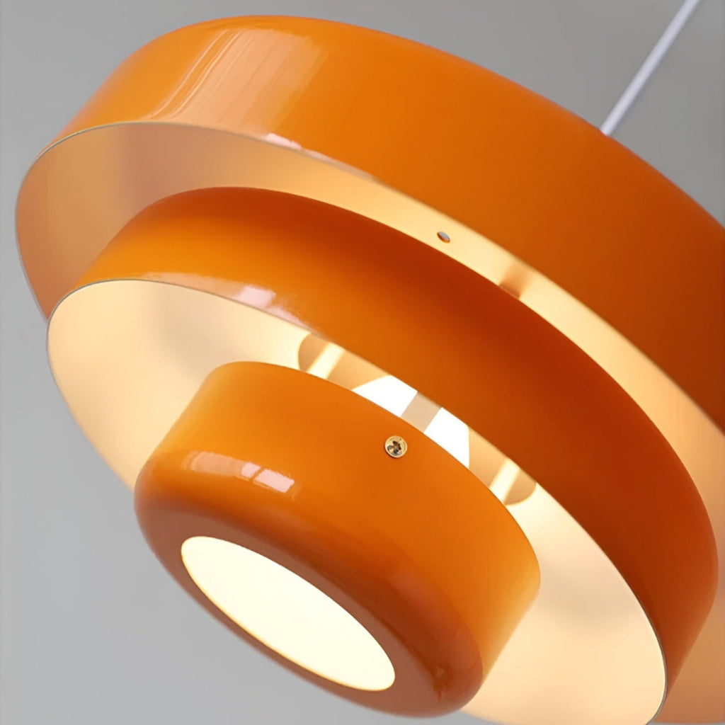 Retro Glass Pendant Light With Warm LED Glow — Halden Lighting
