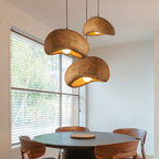 Modern Matte Resin Pendant Light for Living Room — Halden Lighting
