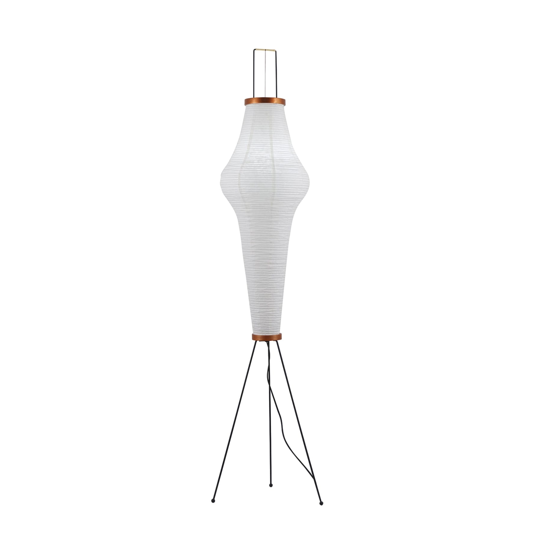 Modern Rice Paper Floor Lamp for Living Room and Bedroom — Halden Lighting