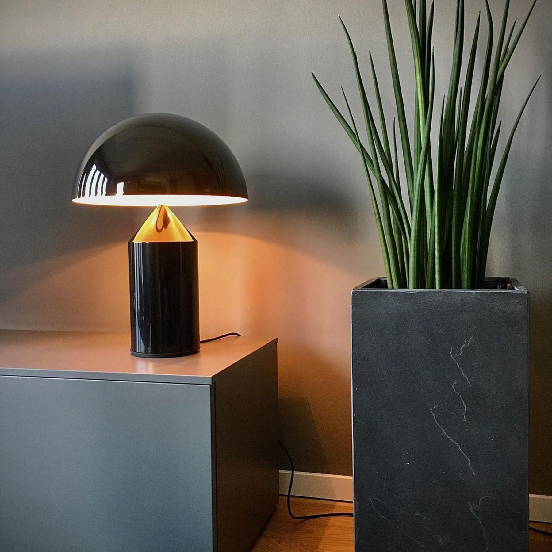 Modern Metal Table Lamp for Living Room and Bedroom — Halden Lighting