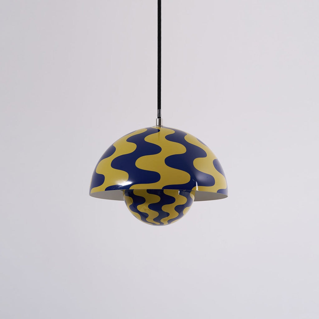 Modern Metal Dome Pendant Light With Integrated LED for Kitchen and Dining — Halden Lighting