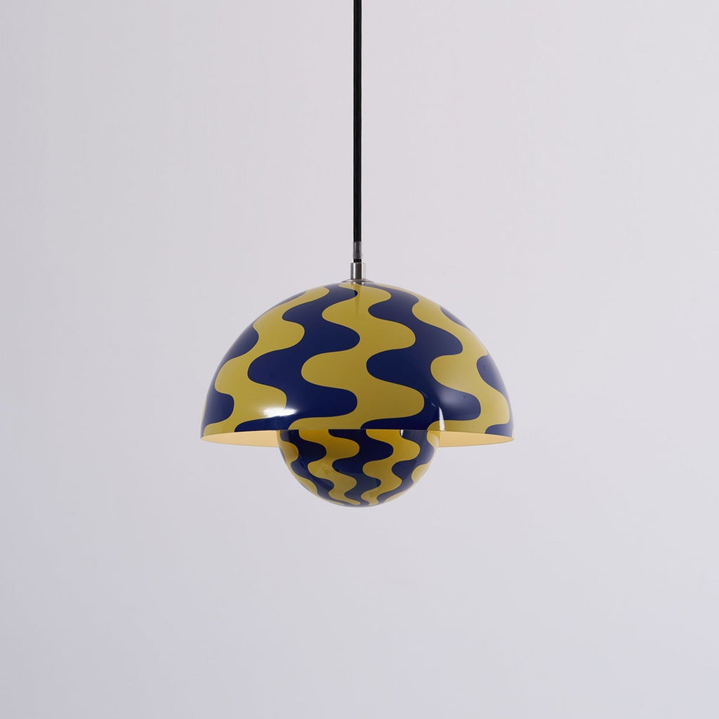 Modern Metal Dome Pendant Light With Integrated LED for Kitchen and Dining — Halden Lighting