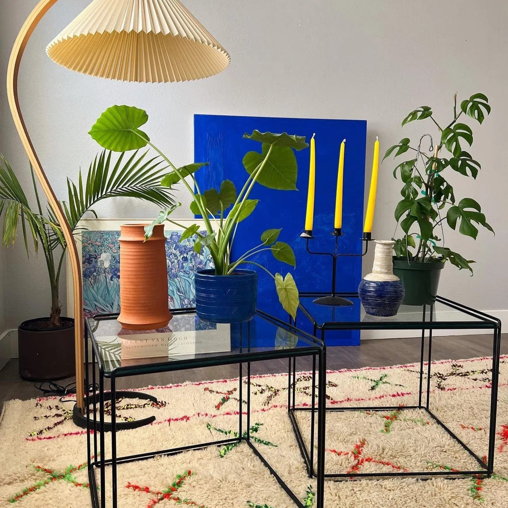 Scandinavian Wood Floor Lamp With Warm LED Glow for Living Room — Halden Lighting