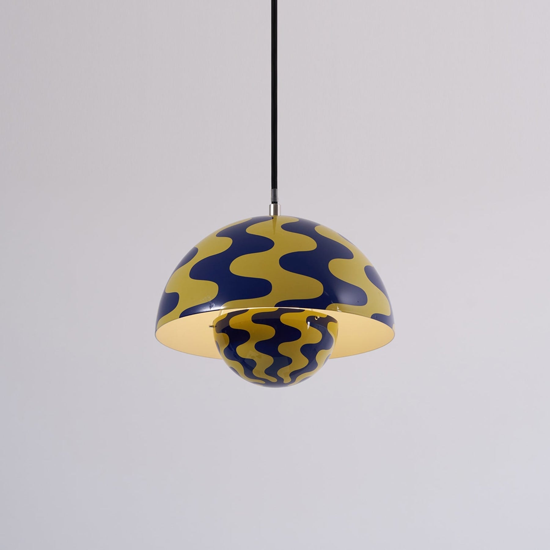 Modern Metal Dome Pendant Light With Integrated LED for Kitchen and Dining — Halden Lighting