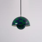 Modern Metal Dome Pendant Light With Integrated LED for Kitchen and Dining — Halden Lighting