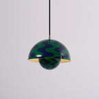 Modern Metal Dome Pendant Light With Integrated LED for Kitchen and Dining — Halden Lighting