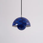 Modern Metal Dome Pendant Light With Integrated LED for Kitchen and Dining — Halden Lighting