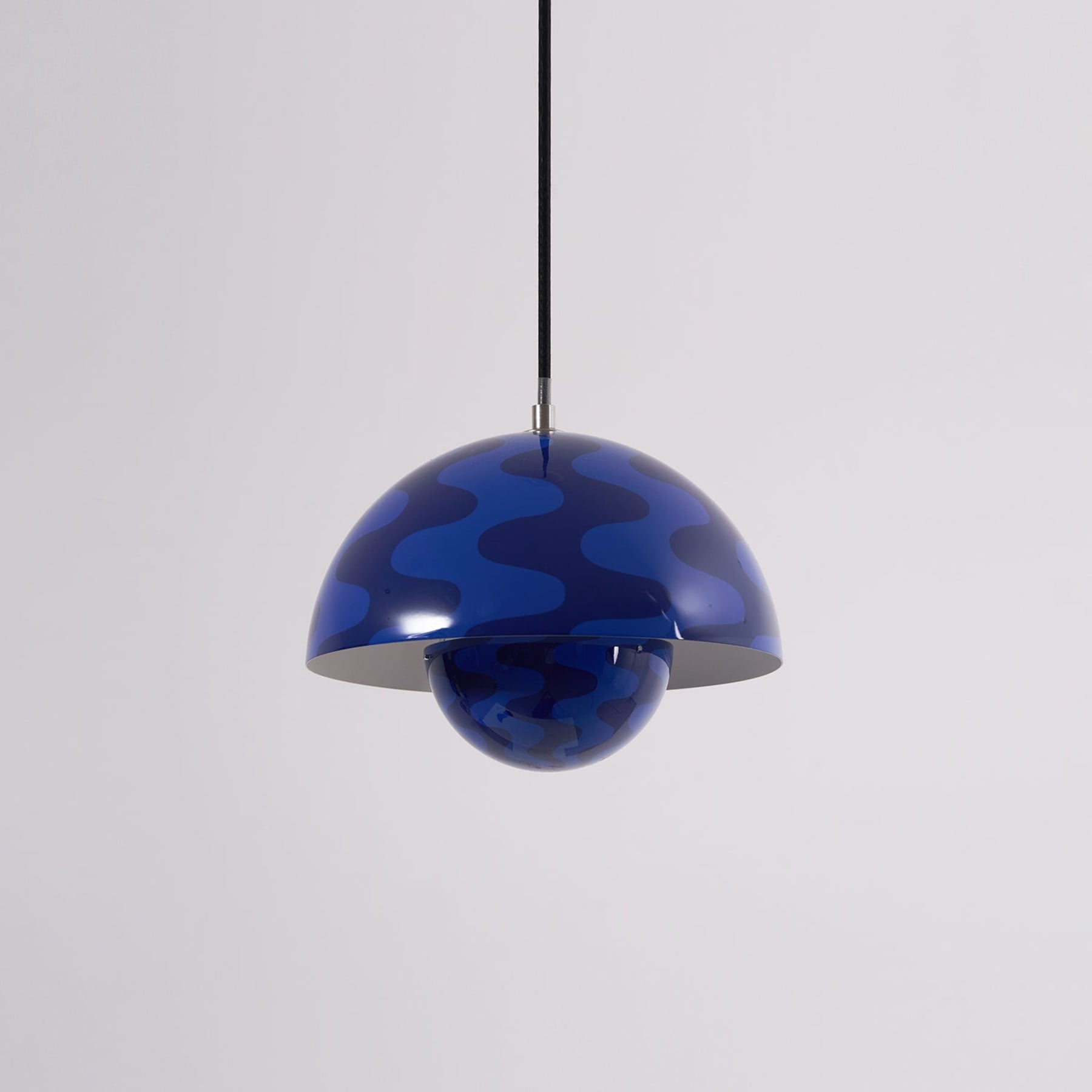 Modern Metal Dome Pendant Light With Integrated LED for Kitchen and Dining — Halden Lighting