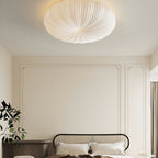 Modern Round Flush Mount Ceiling Light for Living Room — Halden Lighting