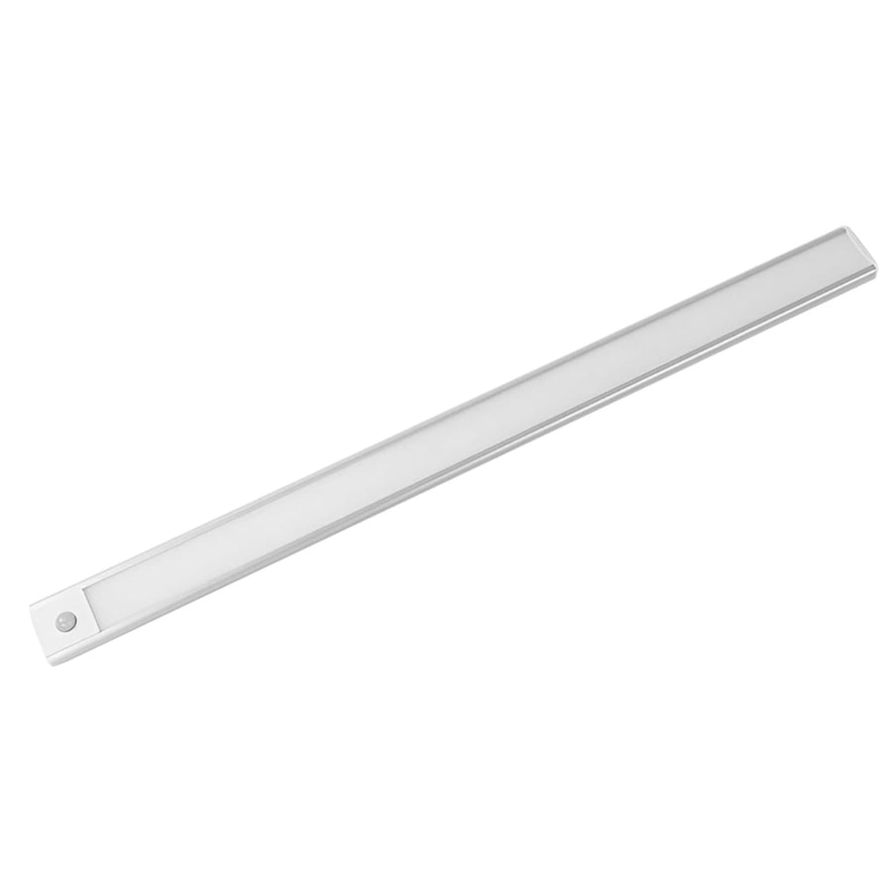 Modern Aluminium LED Ceiling Light With Stepless Dimming in Silver — Halden Lighting