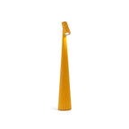Modern Rechargeable Table Lamp With Tri-Colour Lighting in Orange — Halden Lighting
