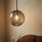 Modern Glass Pendant Light With Warm LED Glow — Halden Lighting