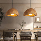 Modern Matte Resin Pendant Light for Living Room — Halden Lighting