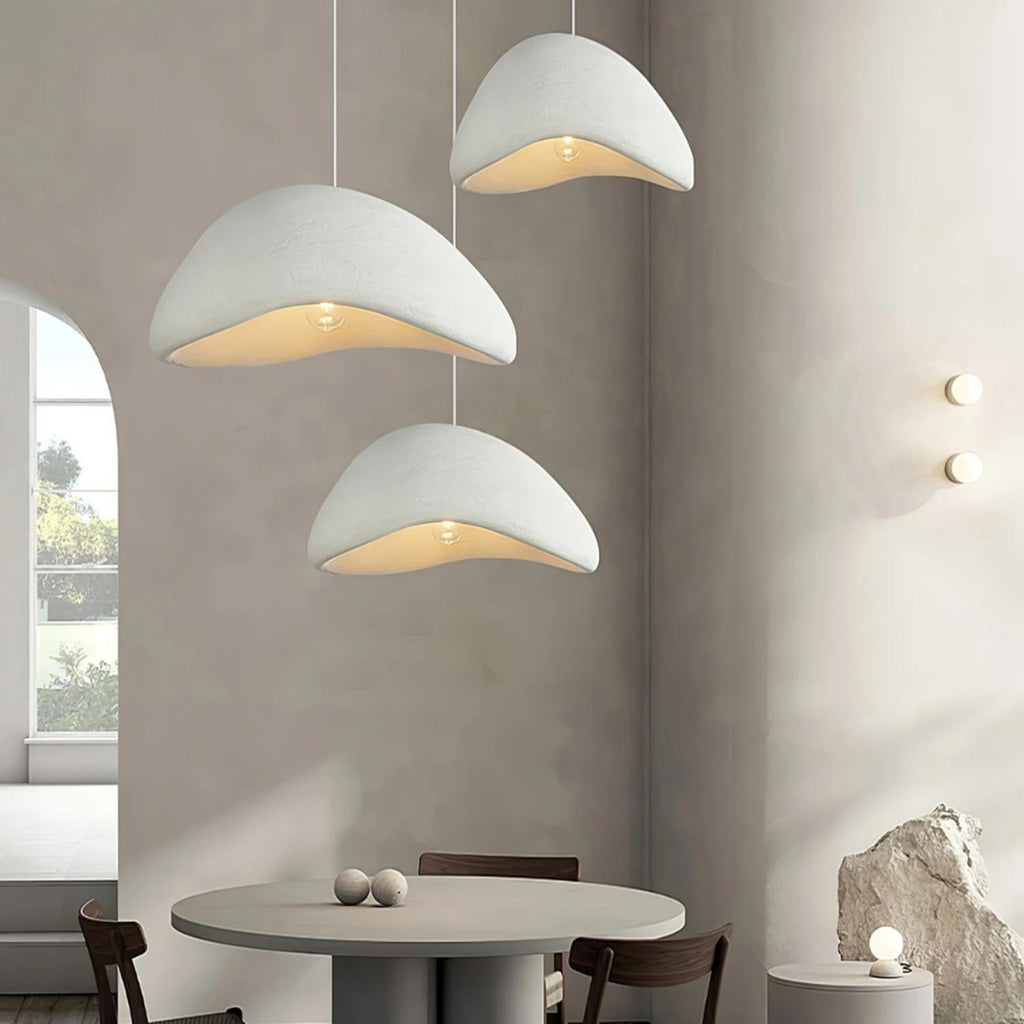 Modern Resin Pendant Light for Living Room and Dining Room — Halden Lighting