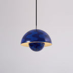 Modern Metal Dome Pendant Light With Integrated LED for Kitchen and Dining — Halden Lighting