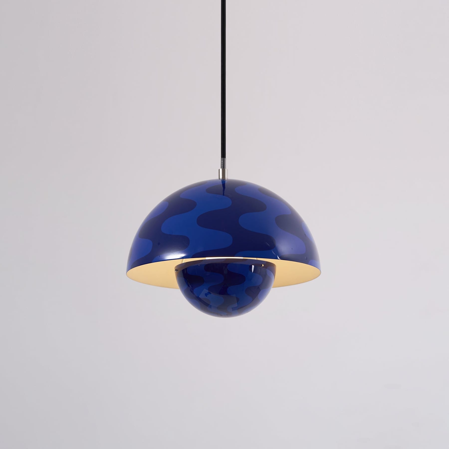 Modern Metal Dome Pendant Light With Integrated LED for Kitchen and Dining — Halden Lighting