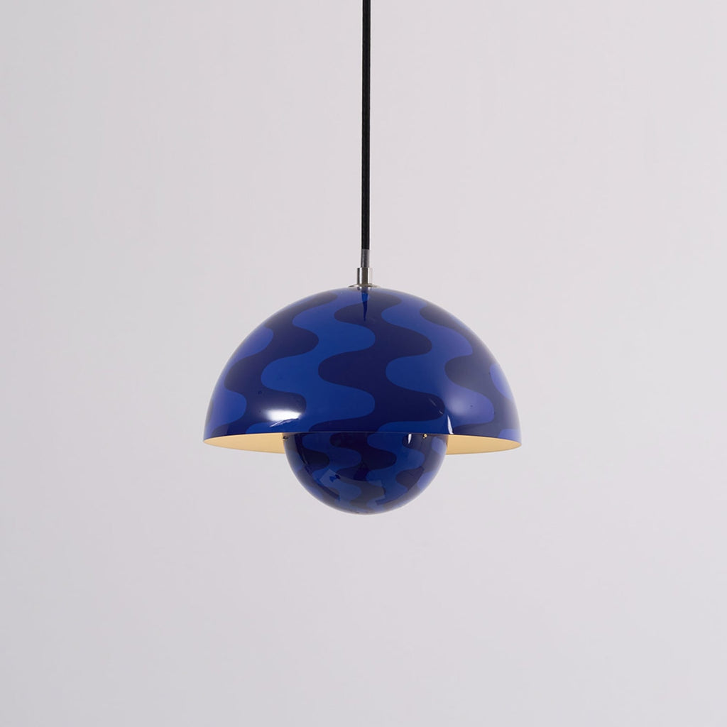 Modern Metal Dome Pendant Light With Integrated LED for Kitchen and Dining — Halden Lighting