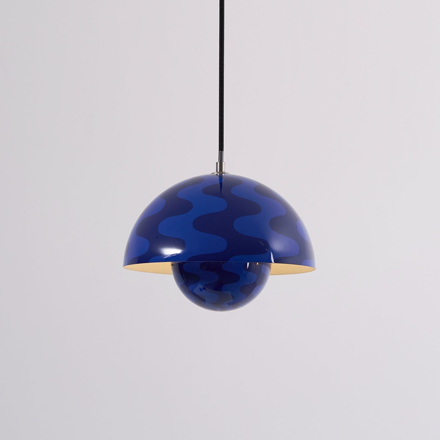 Modern Metal Dome Pendant Light With Integrated LED for Kitchen and Dining — Halden Lighting