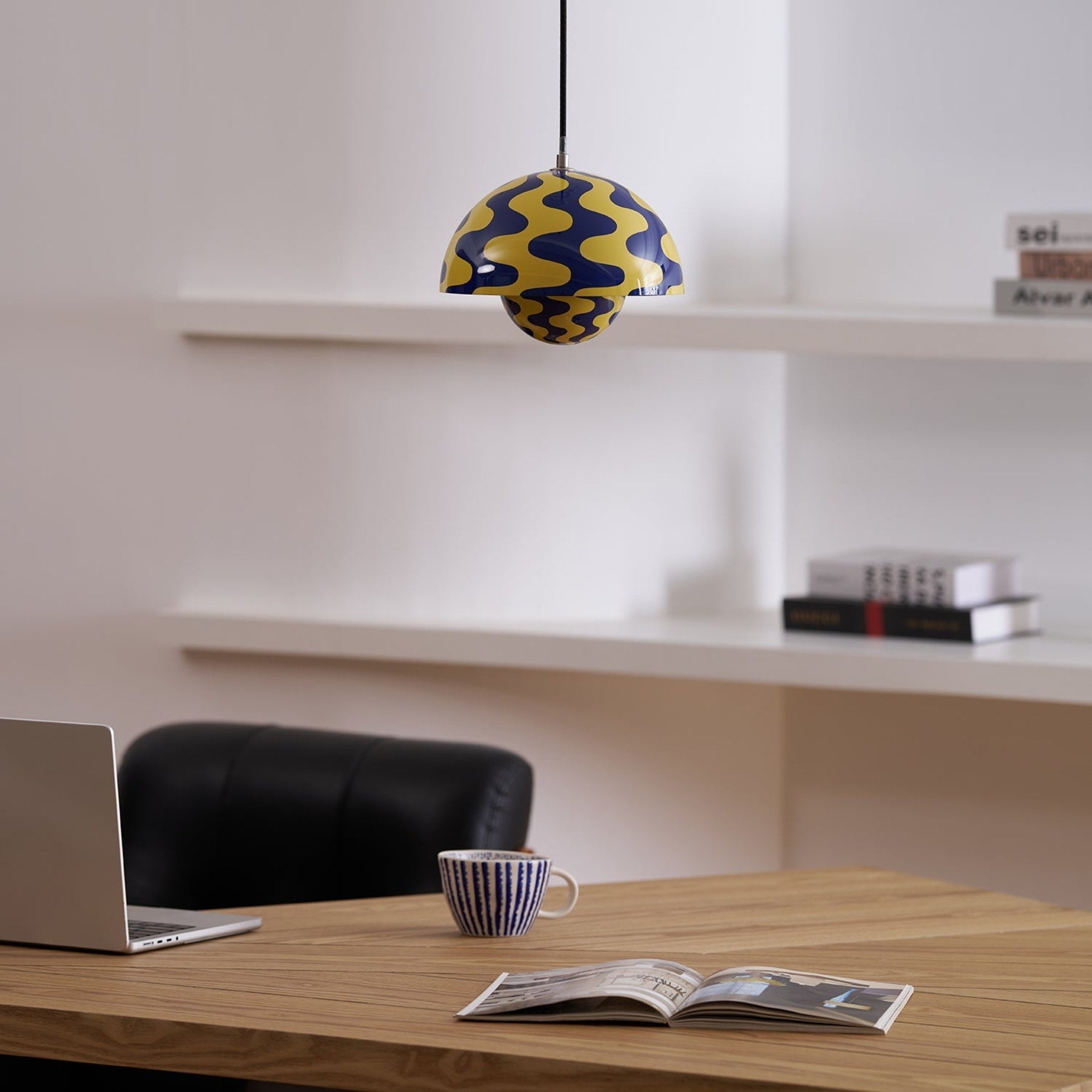 Modern Metal Dome Pendant Light With Integrated LED for Kitchen and Dining — Halden Lighting