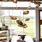 Modern Glass Pendant Light With Warm LED Glow — Halden Lighting