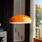 Modern Metal Pendant Light With Tri-Colour LED For Dining Room — Halden Lighting