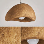 Modern Matte Resin Pendant Light for Living Room — Halden Lighting