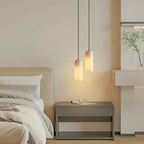 Modern Marble Pendant Light With Warm LED Glow — Halden Lighting