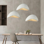 Modern Resin Pendant Light for Living Room and Dining Room — Halden Lighting