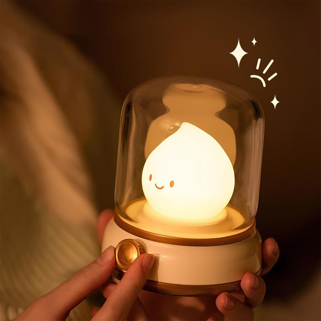 Modern Cordless Table Lamp With Warm LED Glow — Halden Lighting