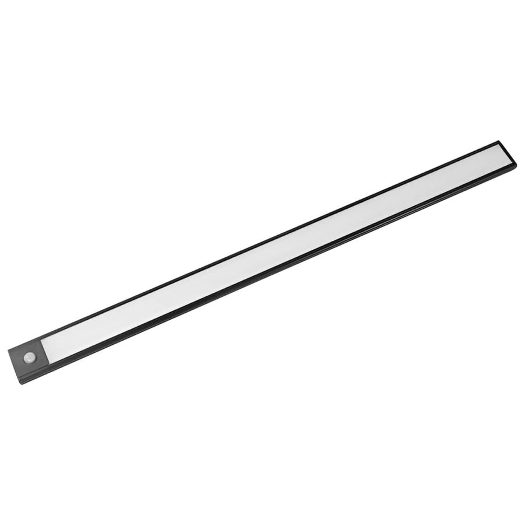 Modern Aluminium LED Ceiling Light With Stepless Dimming in Black — Halden Lighting