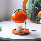 Modern Wood and Glass Table Lamp With Warm Daylight Glow — Halden Lighting