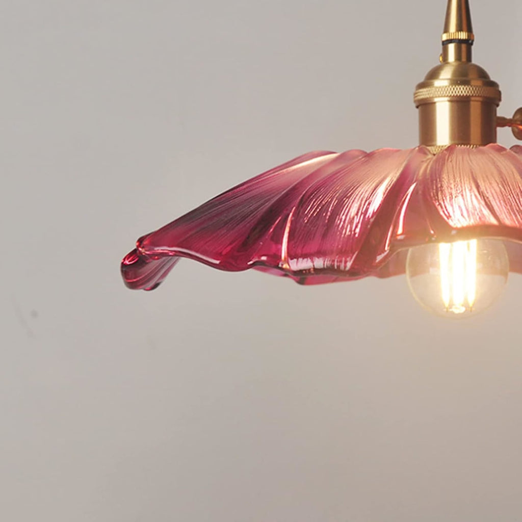 Bohemian Glass Pendant Light With Warm LED Glow — Halden Lighting