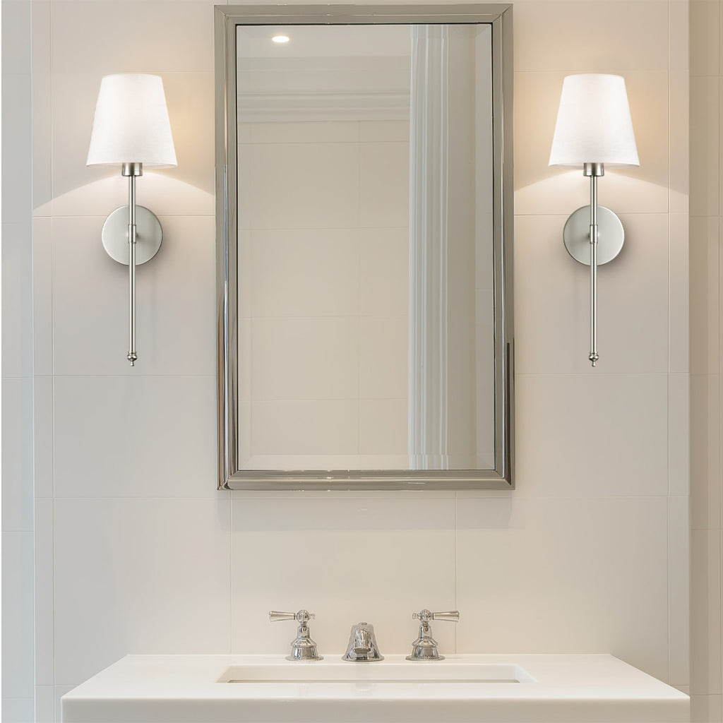 Modern Metal Wall Light With Rechargeable Cordless Design — Halden Lighting