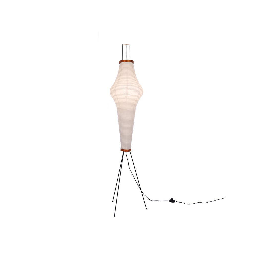 Modern Rice Paper Floor Lamp for Living Room and Bedroom in Ø33 × H162 cm (Ø13" × H63.7") — Halden Lighting