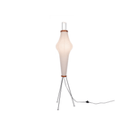 Modern Rice Paper Floor Lamp for Living Room and Bedroom in Ø33 × H162 cm (Ø13" × H63.7") — Halden Lighting