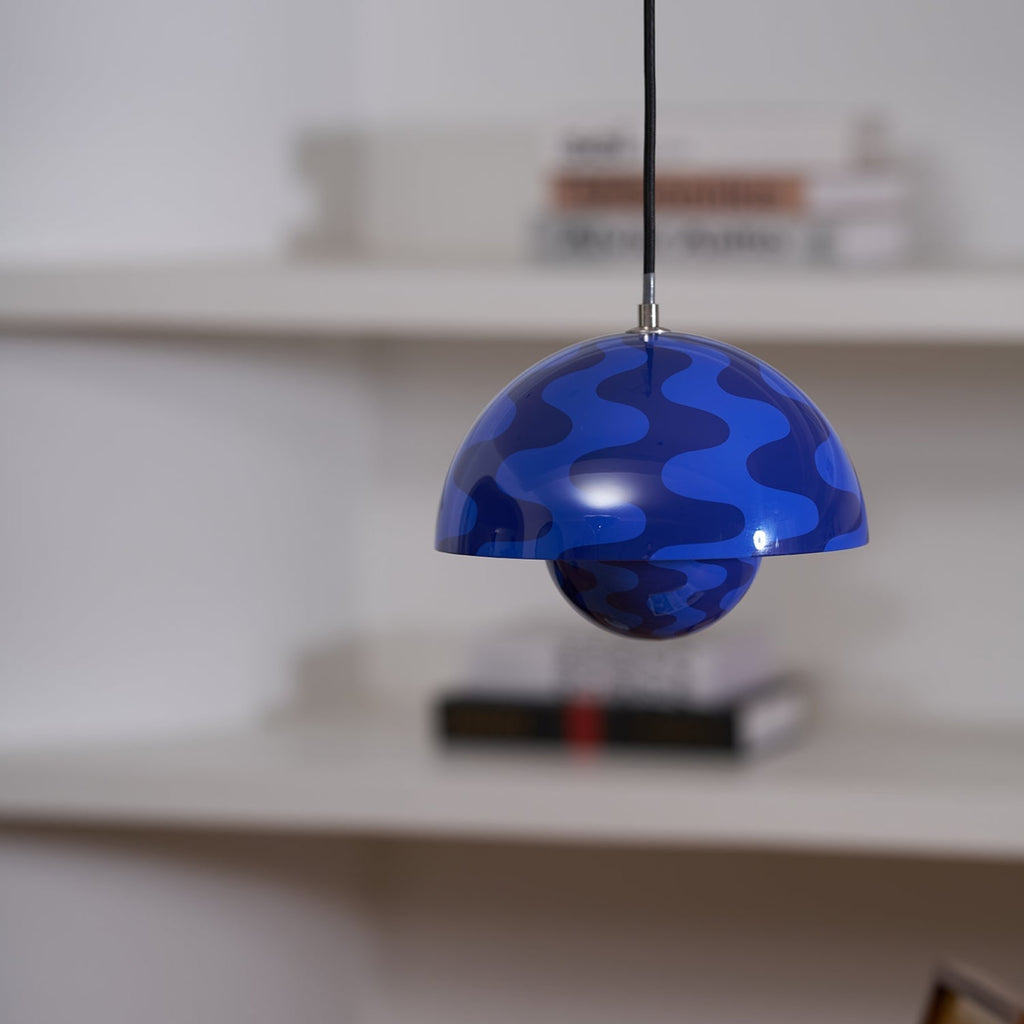 Modern Metal Dome Pendant Light With Integrated LED for Kitchen and Dining — Halden Lighting