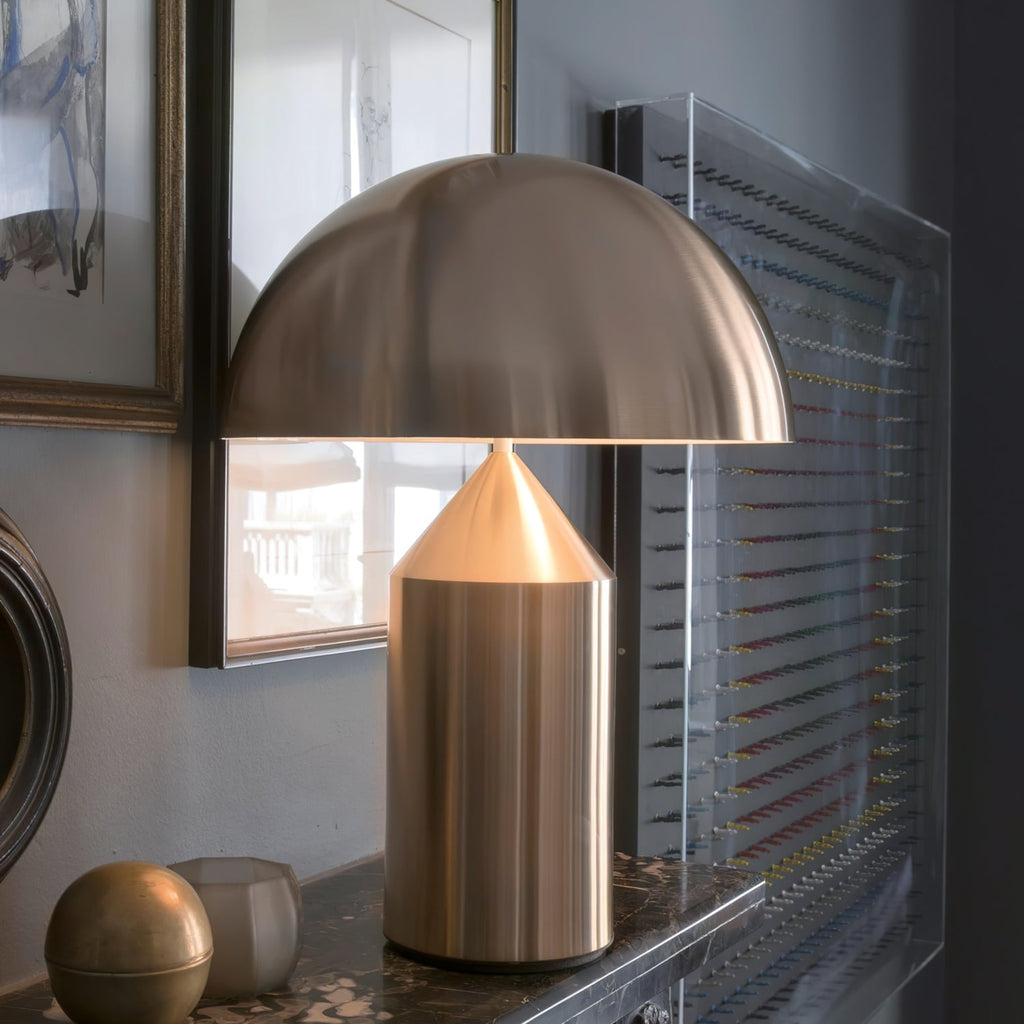 Modern Metal Table Lamp for Living Room and Bedroom — Halden Lighting