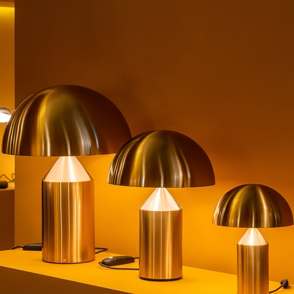 Modern Metal Table Lamp for Living Room and Bedroom — Halden Lighting