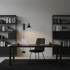 Retro Metal Wall Light With Tri-Colour LED Glow — Halden Lighting