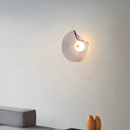 Modern Glass Wall Light With Warm LED Glow — Halden Lighting